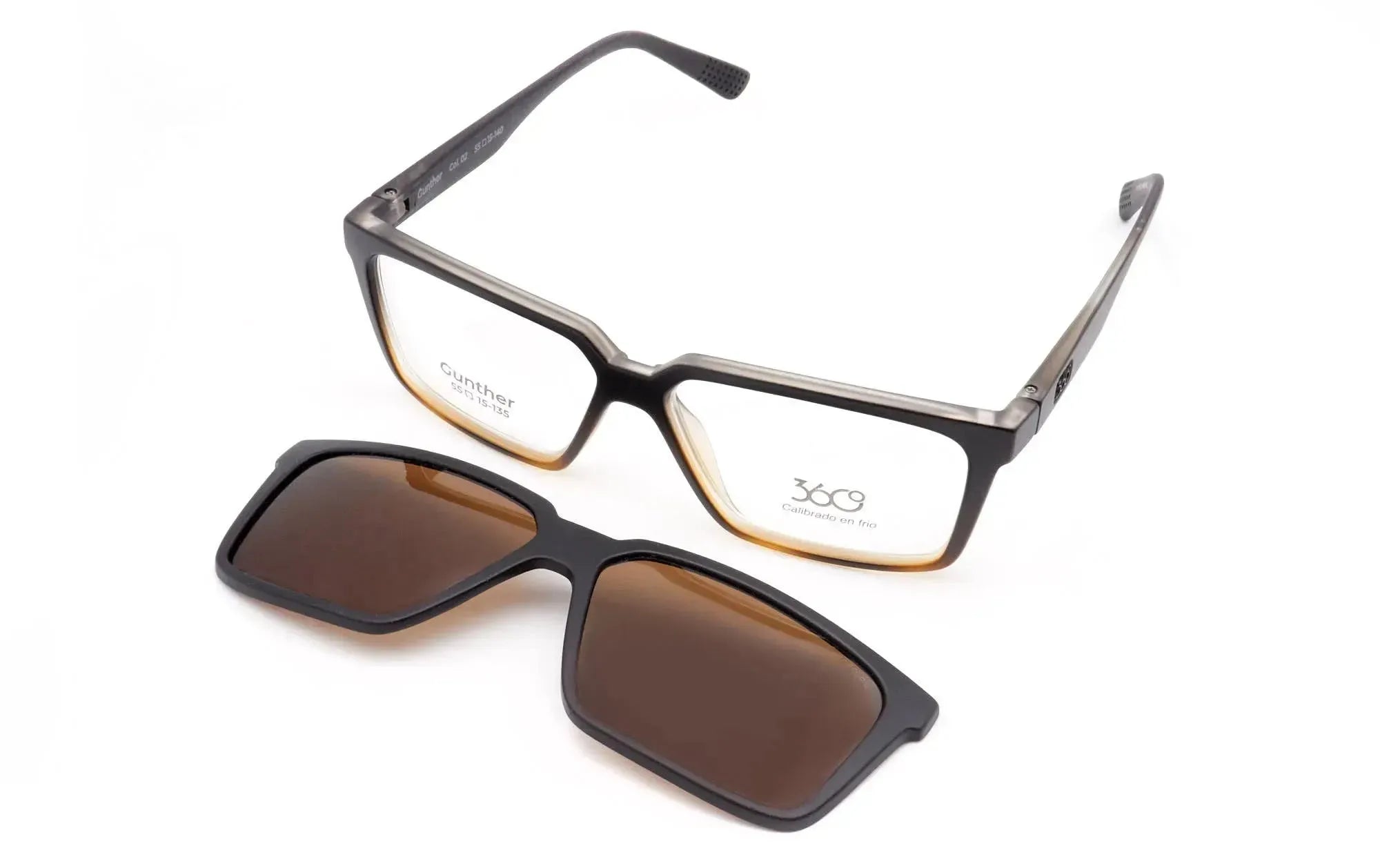 360° gunther 02 CLIP ON - Opticas Lookout