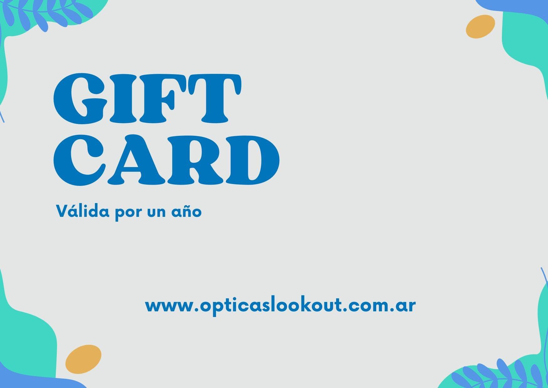 Giftcard - Opticas Lookout