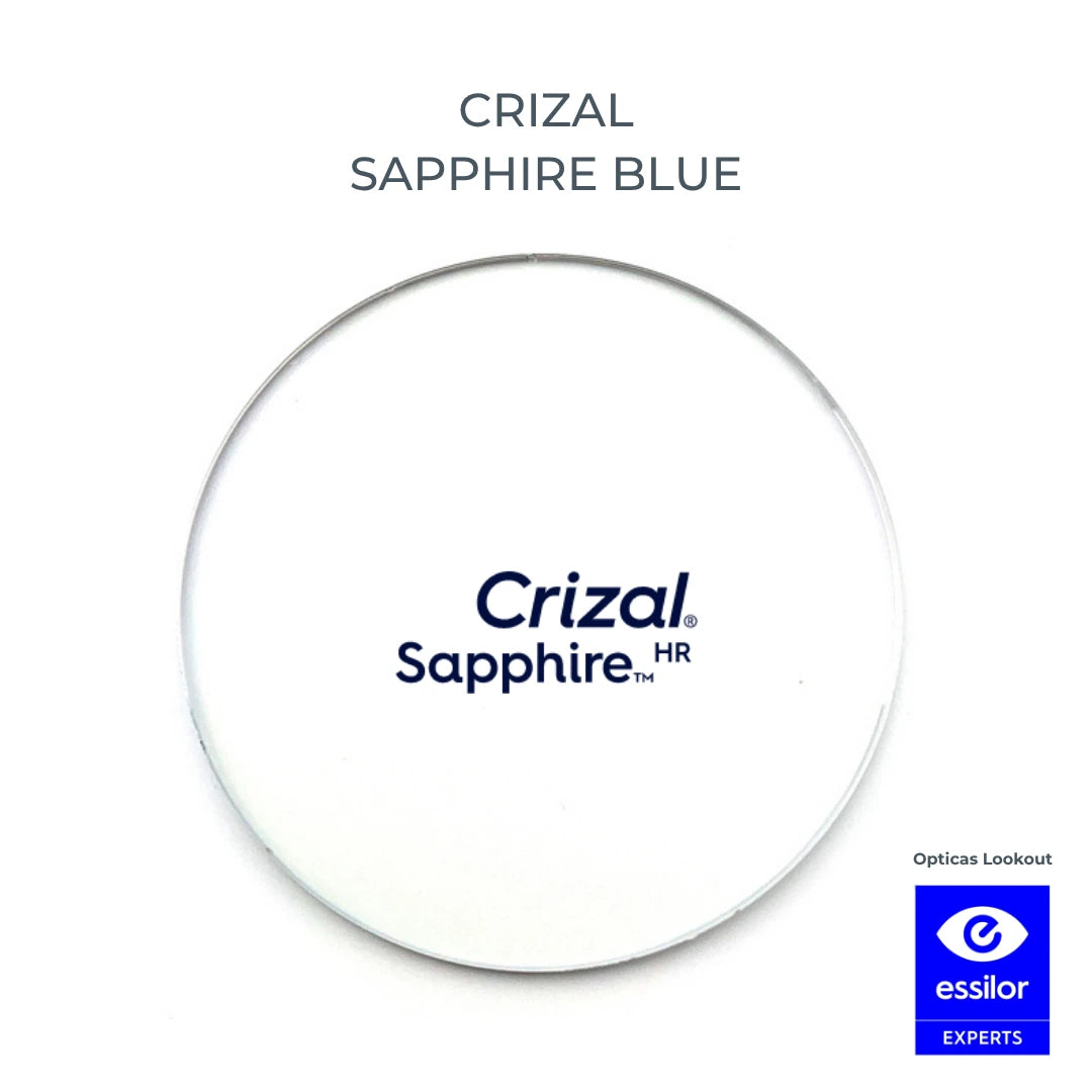 Lentes Crizal Sapphire Blue - foto 1