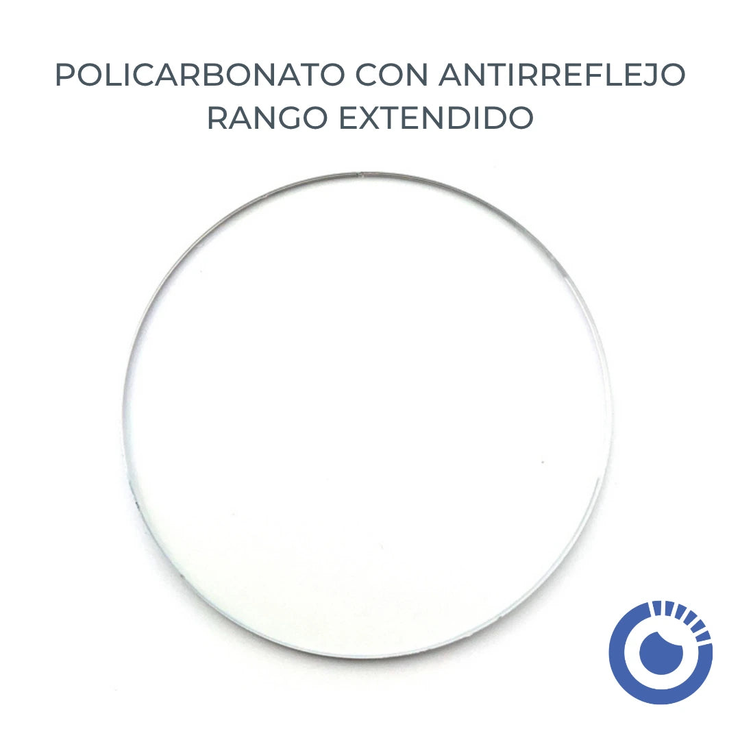 Lentes de policarbonato con antirreflejo · rango extendido - foto 1