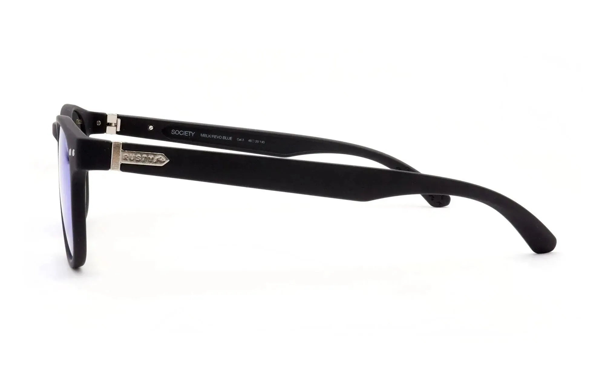 rusty society mblk revo blue - Opticas Lookout