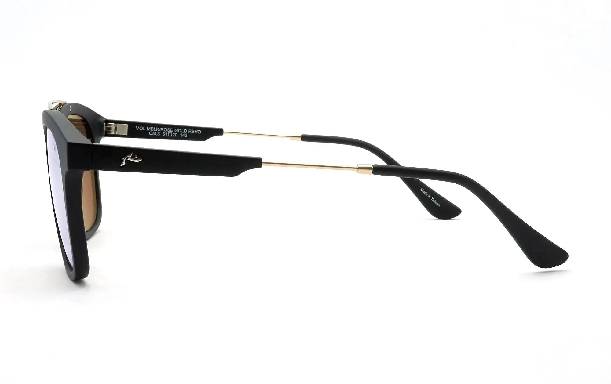 RUSTY VOL MBLK R.ROSE GOLD - Opticas Lookout