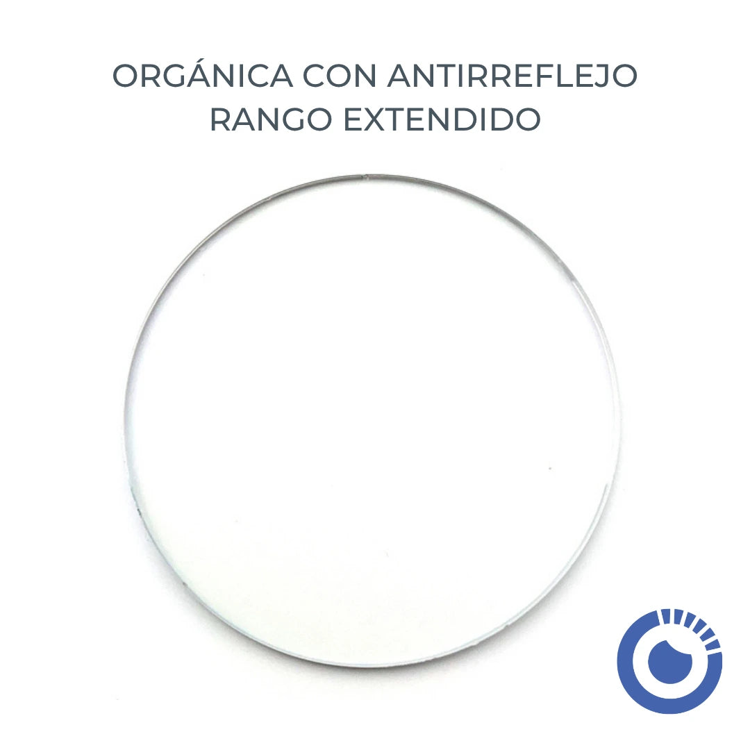 Lentes orgánicas con antirreflejo · rango extendido - foto 1