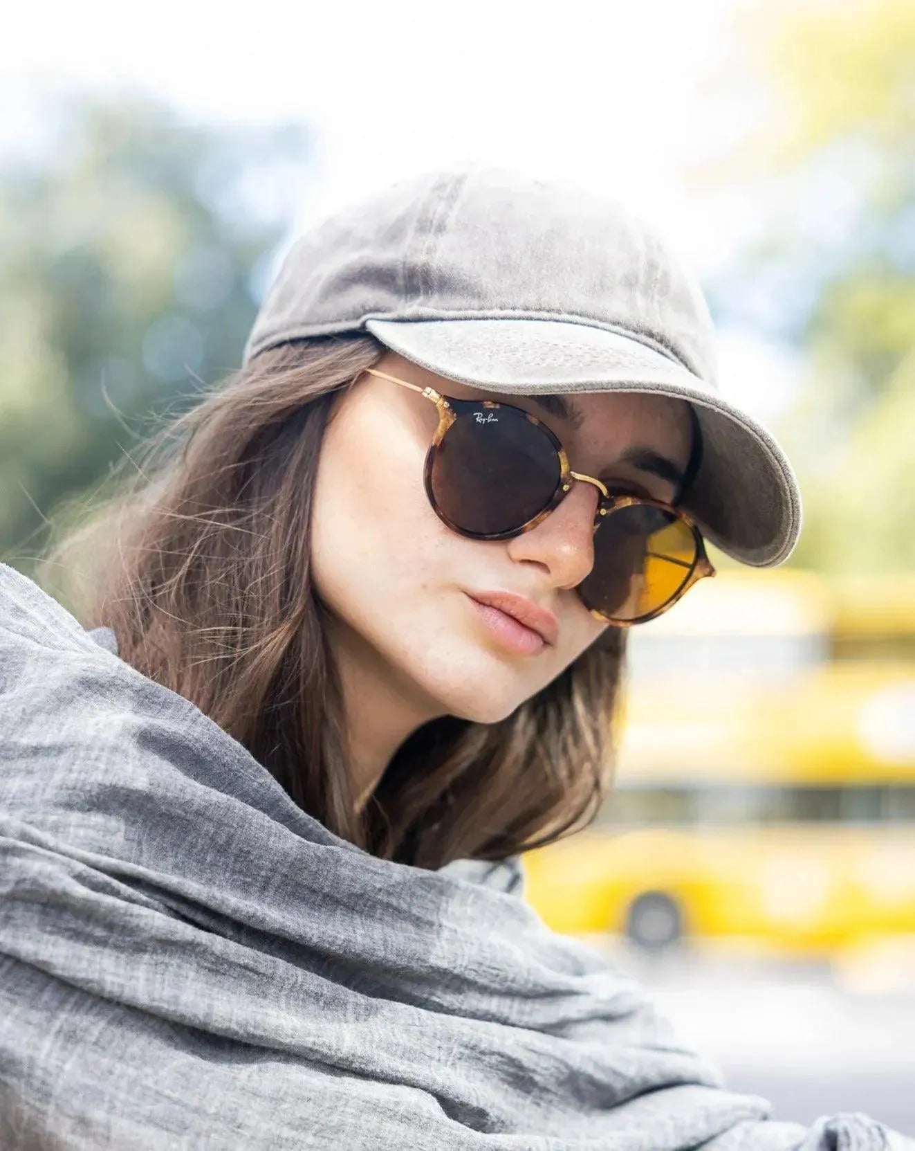 RAY-BAN 2447 ROUND FLECK 1160