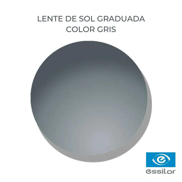 Lentes de sol graduadas color gris