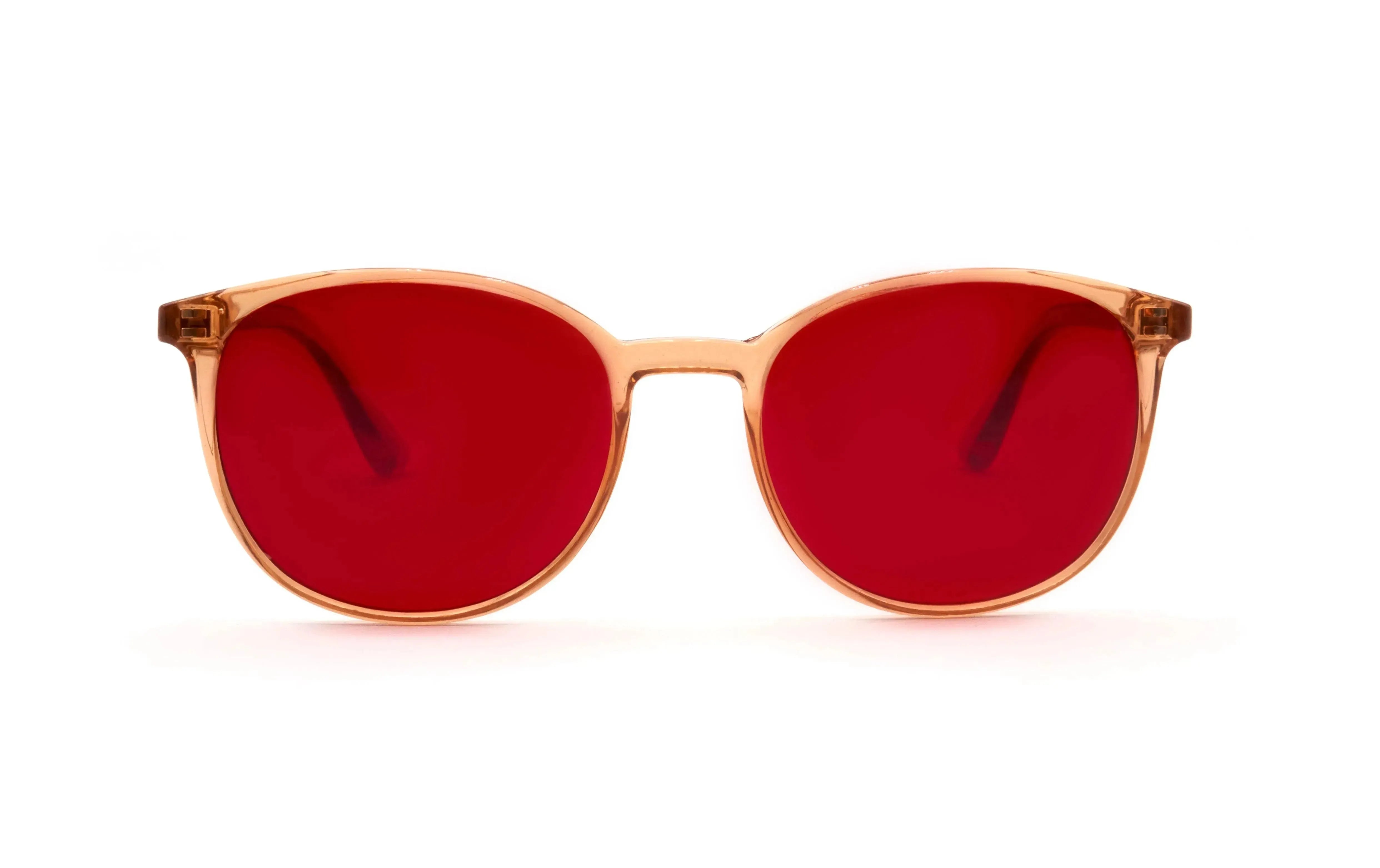 blue blocker snub caramel 600nm - Opticas Lookout