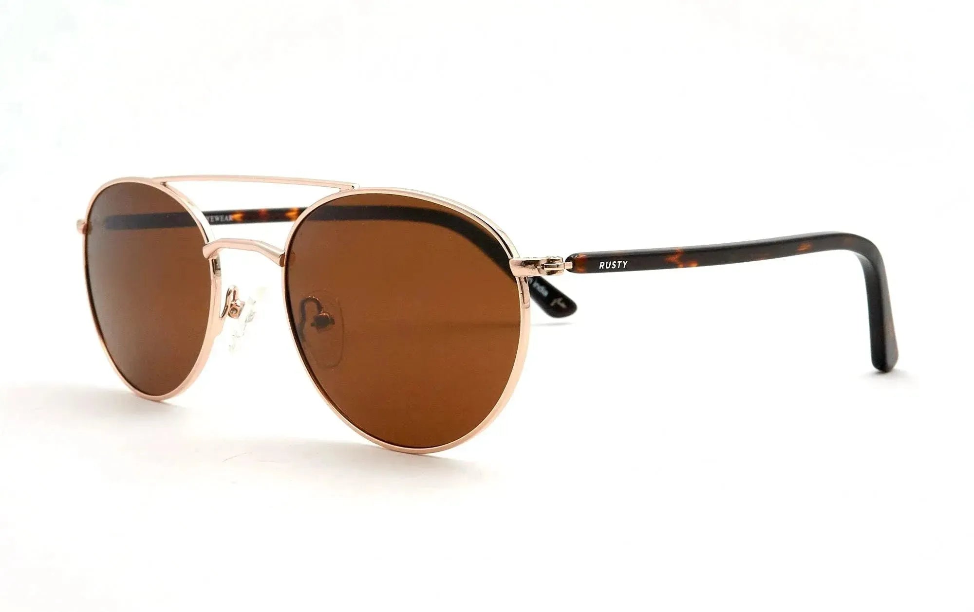 RUSTY UANA LG BROWN POL - Opticas Lookout